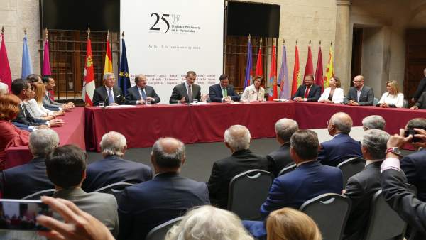 El Rey preside en Ávila la Asamblea de Ciudaes Patrimonio 19-9-2018 El Rey preside en Ávila la Asamblea de Ciudaes Patrimonio 19-9-2018