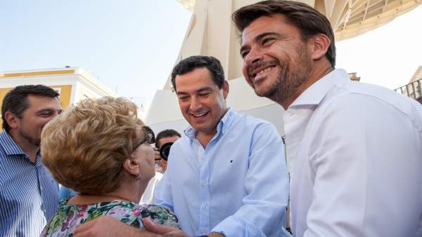 Beltrán Pérez y Juanma Moreno, este miércoles Beltrán Pérez y Juanma Moreno, este miércoles