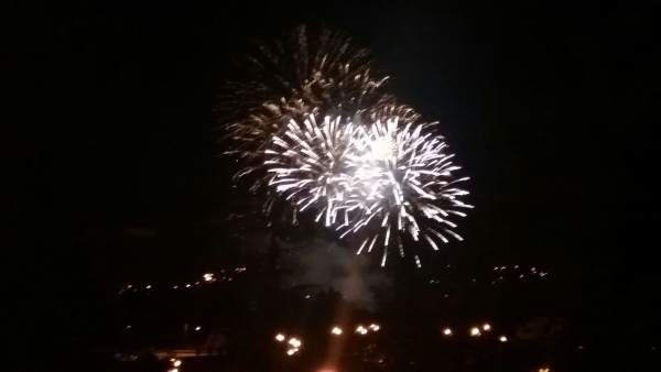 Fuegos artificiales de San Mateo en Oviedo Fuegos artificiales de San Mateo en Oviedo