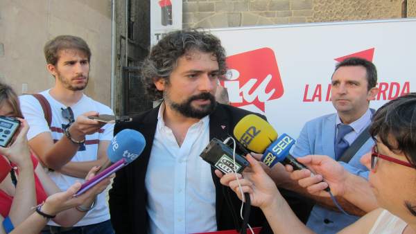 José Sarrión, en Segovia. José Sarrión, en Segovia.