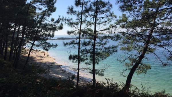Playa en A Illa de Arousa Playa en A Illa de Arousa