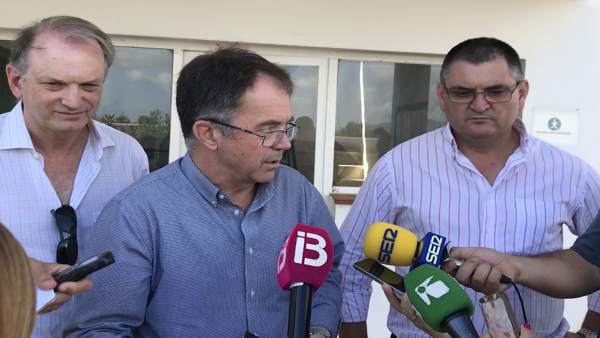 El alcalde de Sant Josep, Marí Ribas El alcalde de Sant Josep, Marí Ribas
