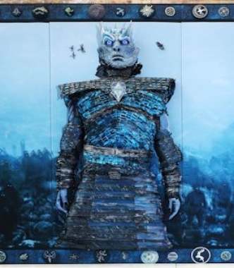 Mural de Juego de Tronos.