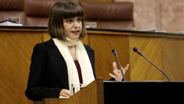 La parlamentaria andaluza por Almería, Lucía Ayala La parlamentaria andaluza por Almería, Lucía Ayala