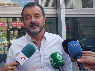 El líder de ERC en Barcelona, Alfred Bosch.