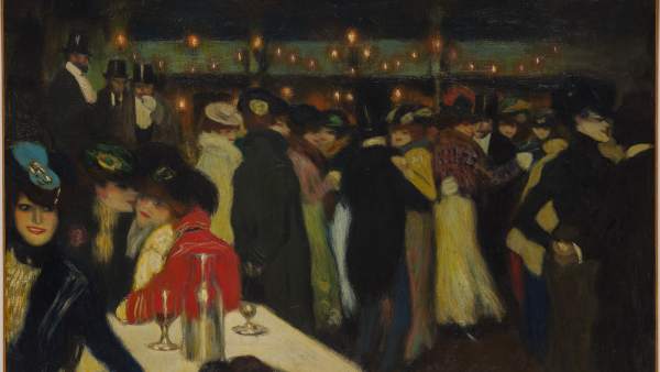 Pablo Picasso. Le Moulin de la Galette, París, ca. noviembre de 1900 Pablo Picasso. Le Moulin de la Galette, París, ca. noviembre de 1900