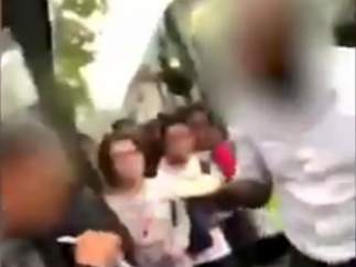 Polémica con un conductor de autobús