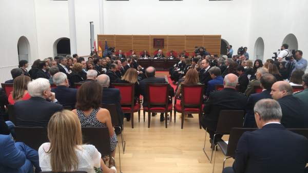 Rodríguez en la inauguración del año judicial Rodríguez en la inauguración del año judicial