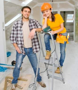Reformas en la construcción, obreros