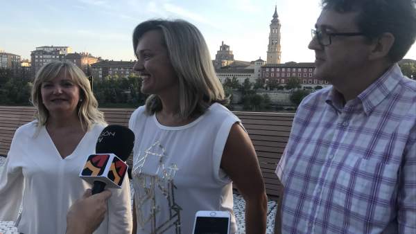 Pilar Alegría ha cerrado la campaña de primarias en el Balcón de San Lázaro. Pilar Alegría ha cerrado la campaña de primarias en el Balcón de San Lázaro.
