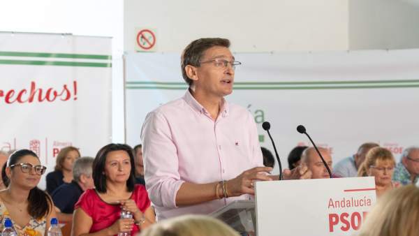 José Luis Sánchez Teruel interviene en el Comité Provincial del PSOE de Almería José Luis Sánchez Teruel interviene en el Comité Provincial del PSOE de Almería