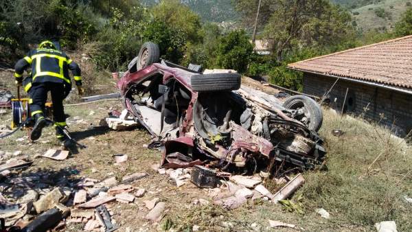 Accidente de tráfico en la A-373 Accidente de tráfico en la A-373