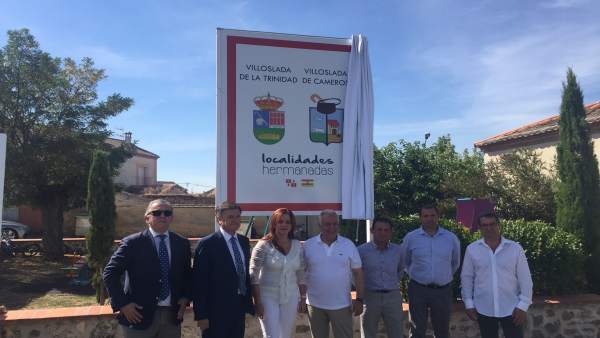 Imagen del hermanamiento entre las dos Villosladas Imagen del hermanamiento entre las dos Villosladas