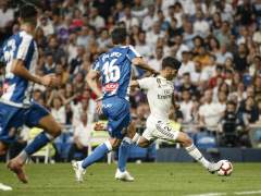 El Real Madrid gana sufriendo al Espanyol