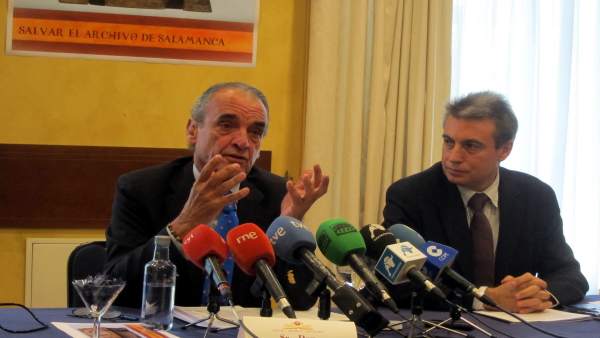 Mario Conde (I) Y Policarpo Sánches (D) Mario Conde (I) Y Policarpo Sánches (D)