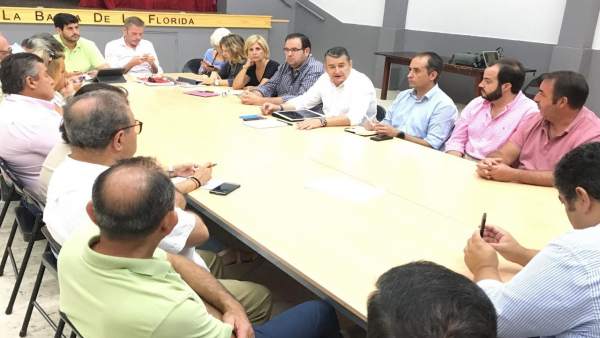 Reunión de representates de ELA del PP de Cádiz Reunión de representates de ELA del PP de Cádiz