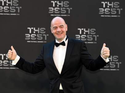 Gianni Infantino, en 'The Best'