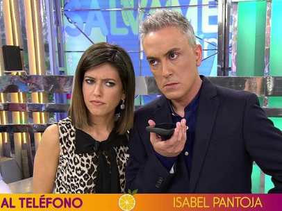 Isabel Pantoja habla de nuevo en 'Sálvame'.