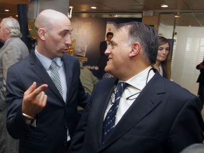 Luis Rubiales y Javier Tebas