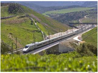 AVE Málaga tren alta velocidad viaje turismo Madrid servicio ferroviario