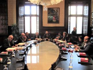 Mesa y Junta de Portavoces del Parlament de Catalunya.