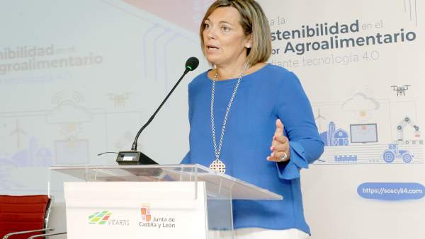 Milagros Marcos en el Itacyl 25-9-2018 Milagros Marcos en el Itacyl 25-9-2018