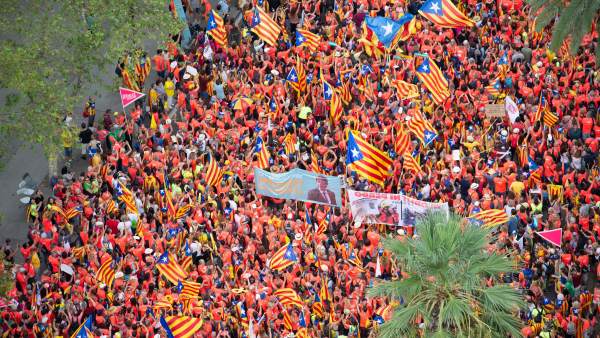 Manifestación por la Diada de 2018 Manifestación por la Diada de 2018