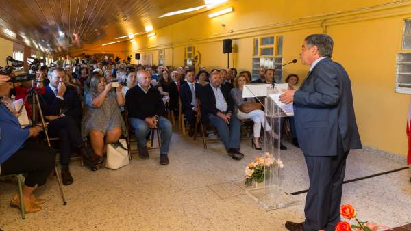 Miguel Ángel Revilla en el acto de apertura del curso escolar 2018-2019 Miguel Ángel Revilla en el acto de apertura del curso escolar 2018-2019