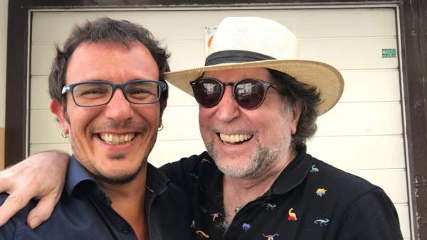Joaquín Sabina con el alcalde de Cádiz Joaquín Sabina con el alcalde de Cádiz