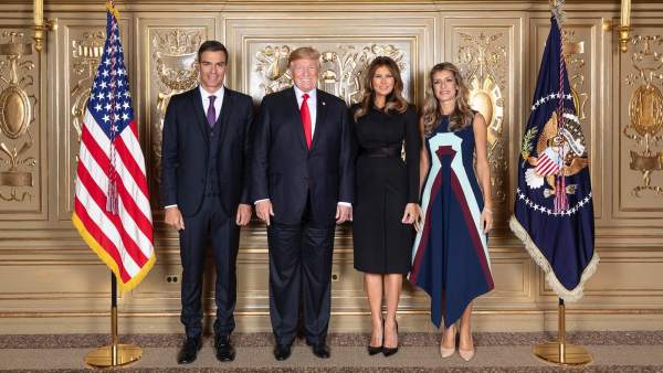 Sánchez y Trump, en la Casa Blanca Sánchez y Trump, en la Casa Blanca