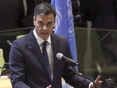 Pedro Sánchez en Nueva York