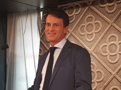 El exprimer ministro francés y candidato a la alcadía de Barcelona, Manuel Valls.