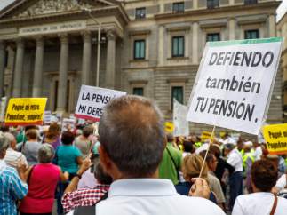 Protesta pensionistas