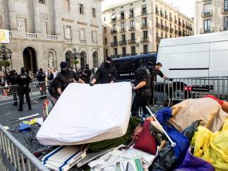 Retirada de la acampada