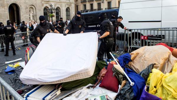Retirada de la acampada Retirada de la acampada