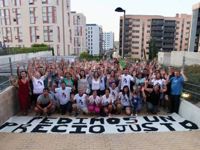 Afectados de las mil viviendas de Tres Cantos