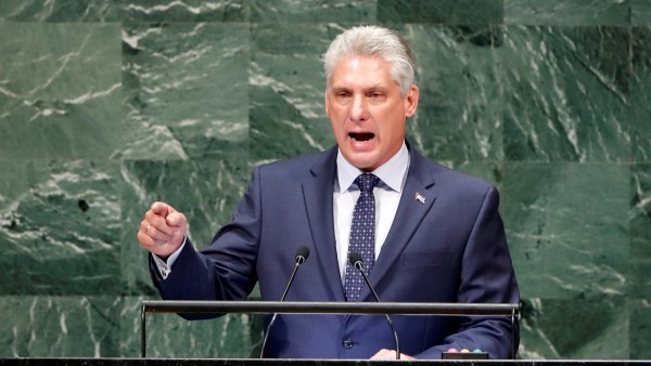 El presidente de Cuba, Miguel Díaz-Canel El presidente de Cuba, Miguel Díaz-Canel