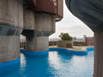 El edificio Torres Blancas, del arquitecto Francisco Javier Sáenz de Oiza