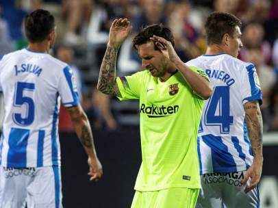 Messi ante el Leganés