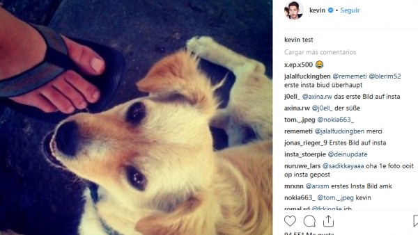 Primera imagen en Instagram Primera imagen en Instagram