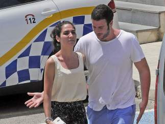 Álex Lequio y Francisca González en Mallorca.