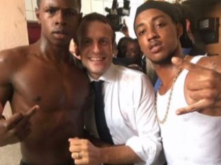 Emmanuel Macron y su foto comprometida