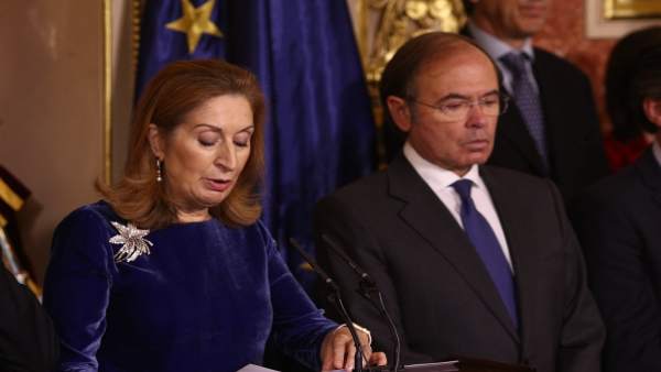 Ana Pastor y Pío García Escudero Ana Pastor y Pío García Escudero