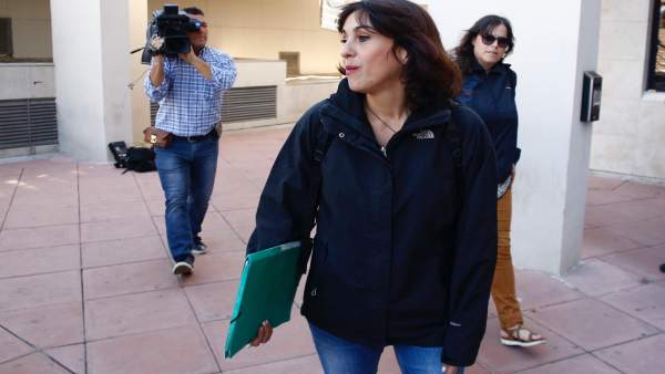 Juana Rivas llega al juzgado para recoger su sentencia condenatoria Juana Rivas llega al juzgado para recoger su sentencia condenatoria