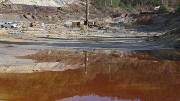 Detectan cianobacterias en la zona de Río Tinto. Detectan cianobacterias en la zona de Río Tinto.