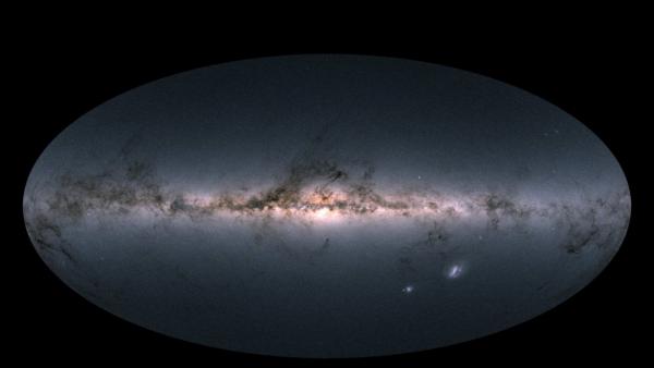 Imagen de la Vía Láctea captada por la misión Gaia Imagen de la Vía Láctea captada por la misión Gaia