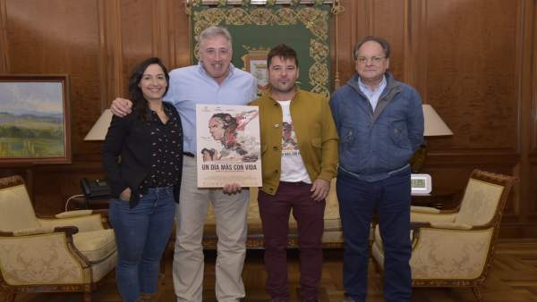 Recepción del alcalde. Recepción del alcalde.