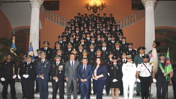 Acto en Sevilla por el Día de la Policía Nacional Acto en Sevilla por el Día de la Policía Nacional