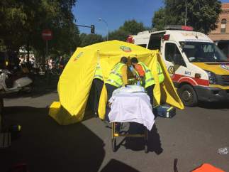 Samur accidente Madrid