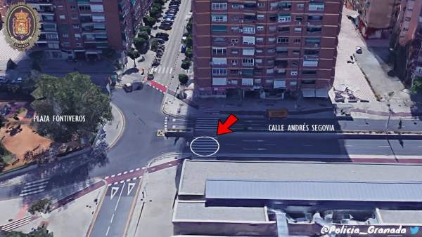 Imagen difundida para localizar a un taxista implicado en un atropello Imagen difundida para localizar a un taxista implicado en un atropello
